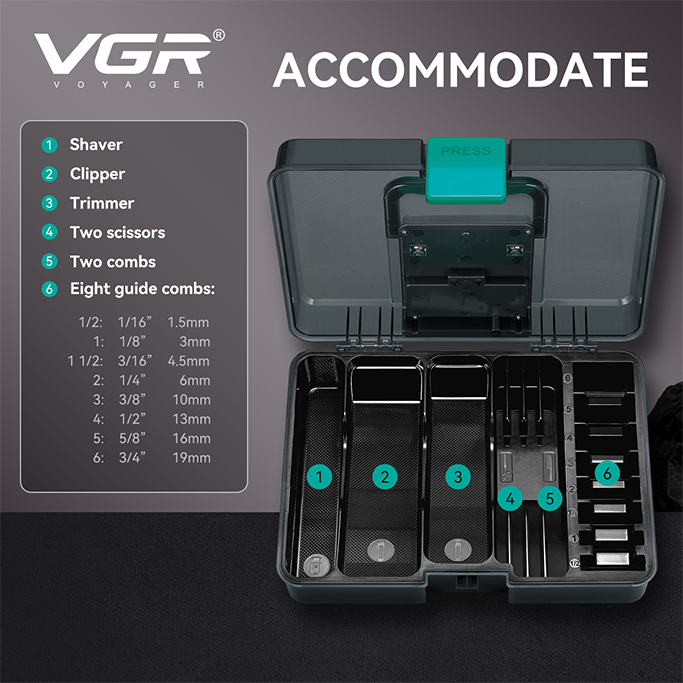 VGR  V-840 معقم بلازما لمعدات التجميل وتصفيف الشعر - مصمم للاستخدام في الصالون والمنزل