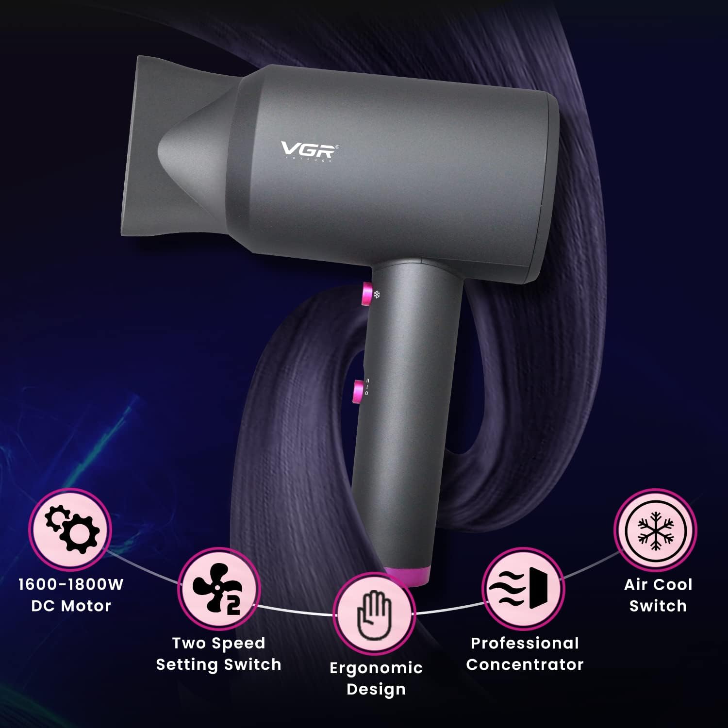 VGR V-400 Professional Hair Dryer