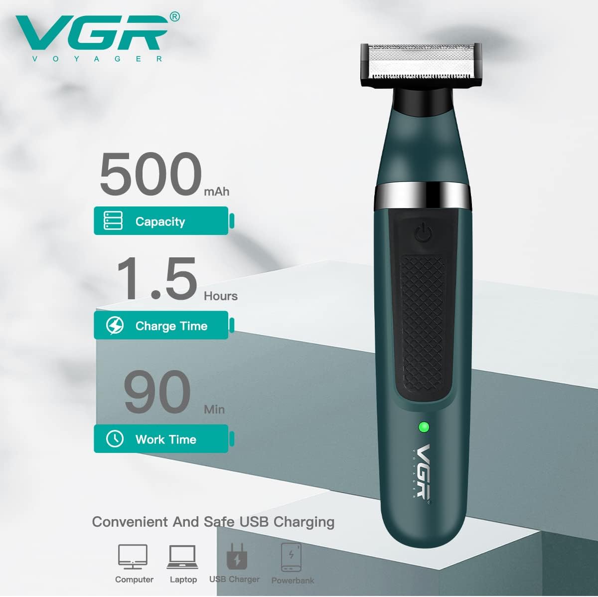VGR V-393 PROFEESSIONAL HAIR CLIPPER