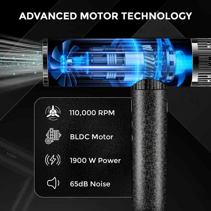 VGR مجفف شعر احترافي كهربائي V-640HD