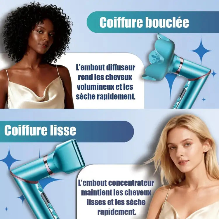 مواصفات فرشاة شعر 7 في1 V-477 تجفيف الشعر الإحترافية من VGR