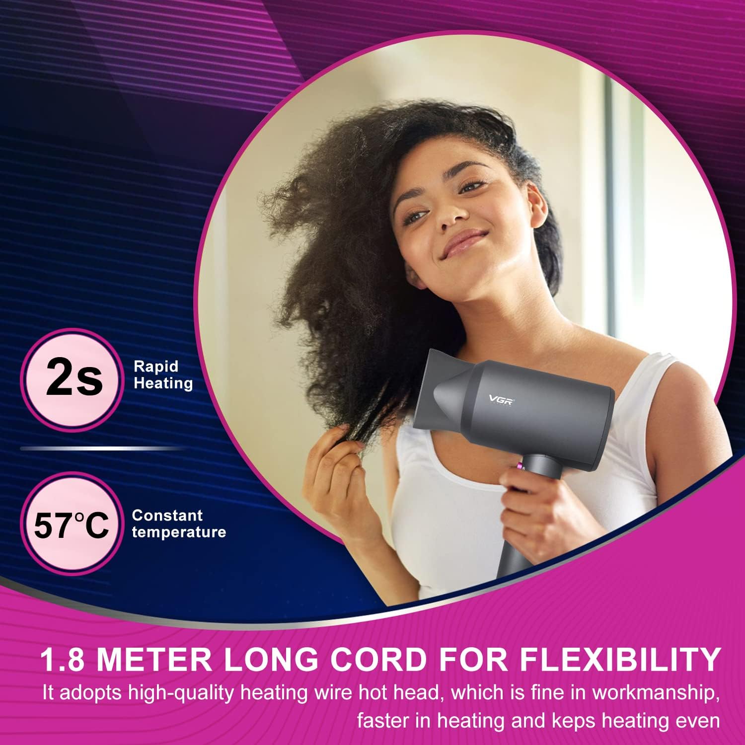 VGR V-400 Professional Hair Dryer