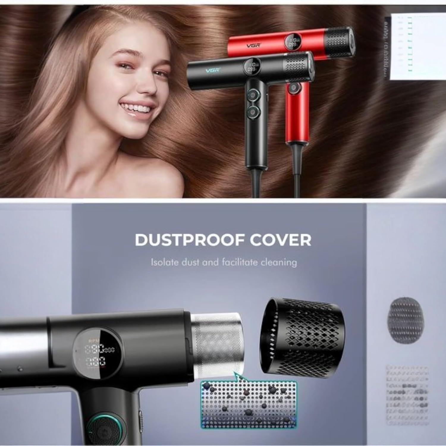 VGR V-401 Professional Hair Dryer