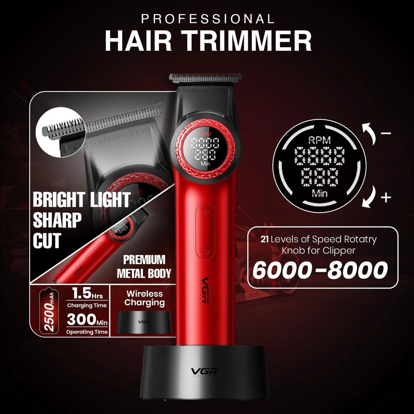 V-001PRO & V-977 Professional Barber Combo