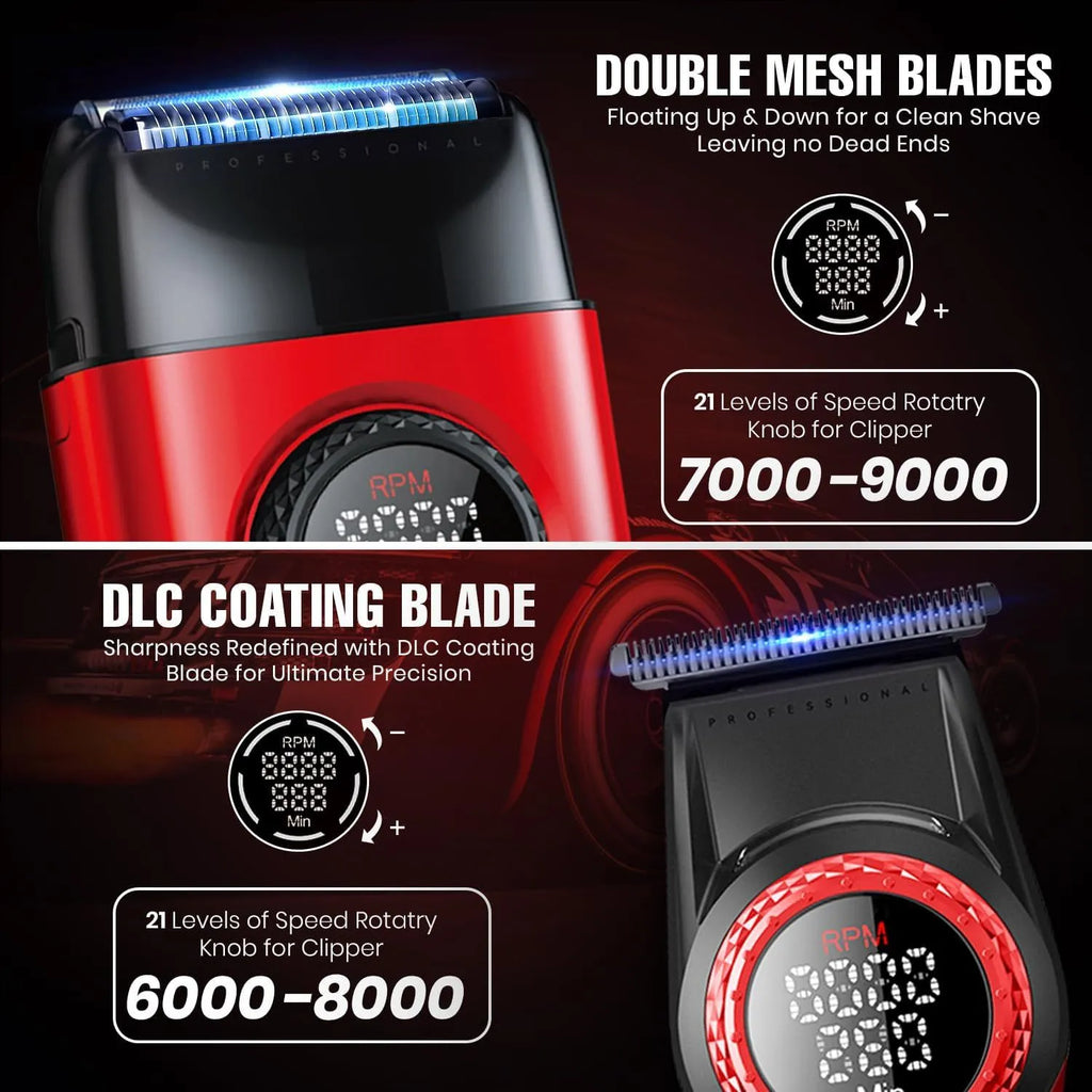 V-001PRO & V-977 Professional Barber Combo