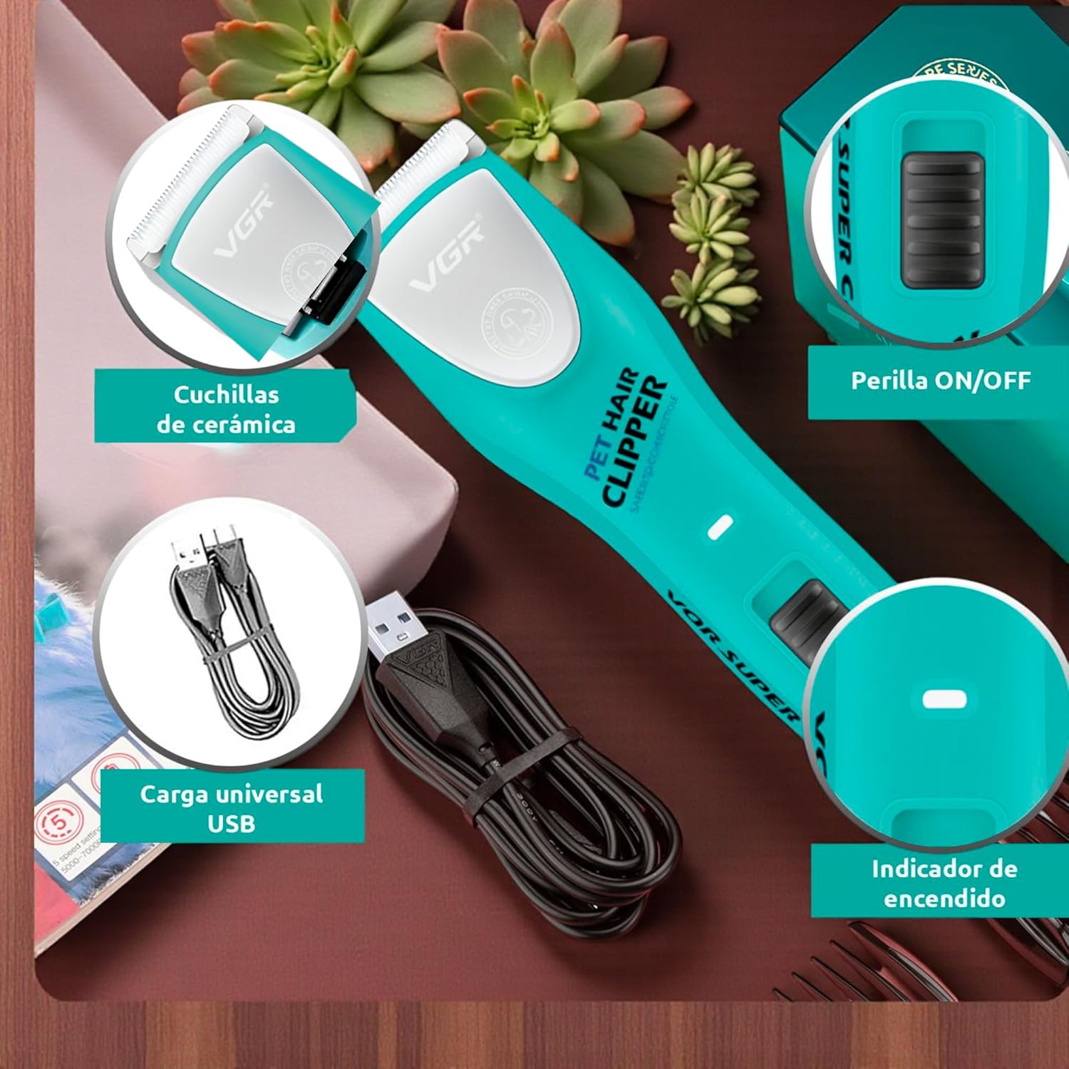 GR Professional Pet Hair Clipper V-216