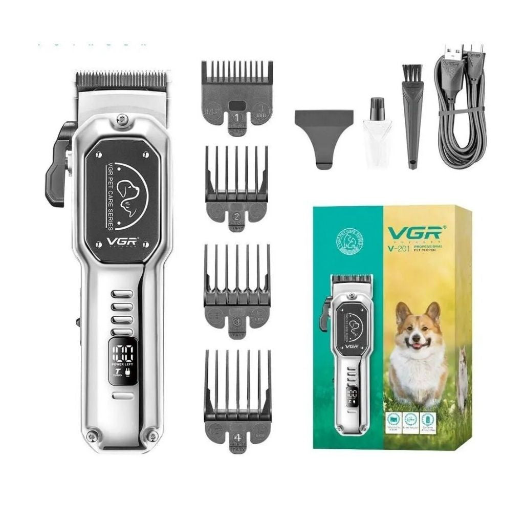 ماكينة حلاقة الحيوانات الأليفة الاحترافية VGR V-201