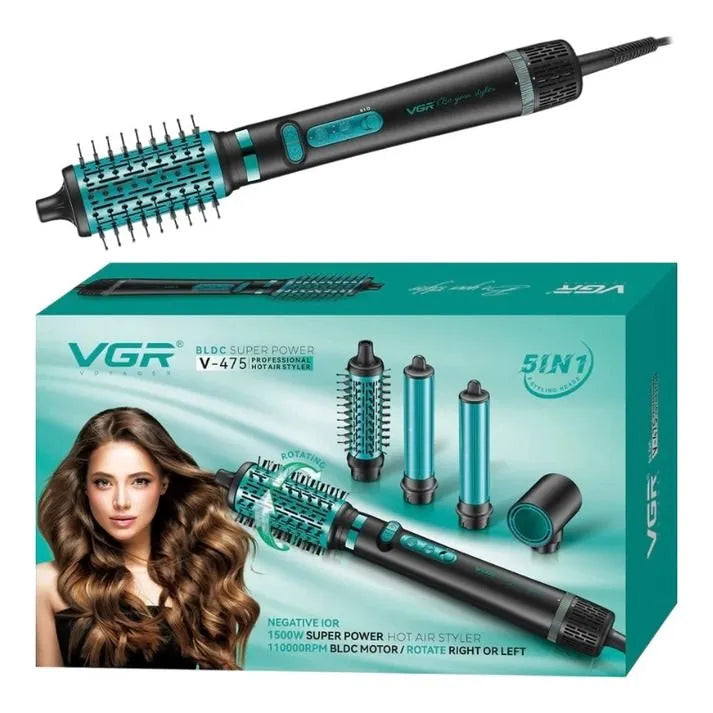 V-475 5-in-1 Professional Hot Air Brush